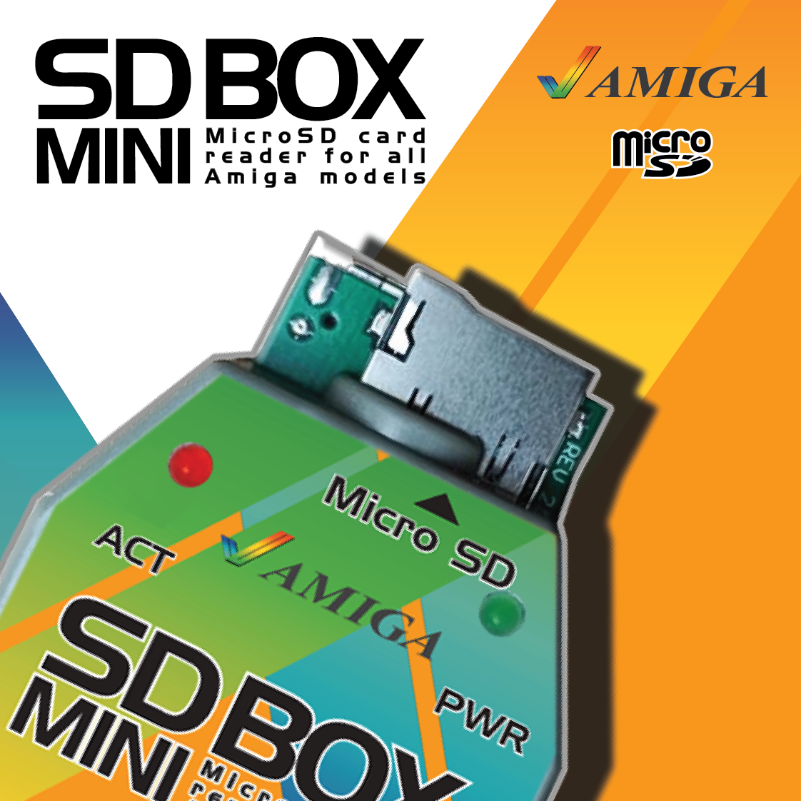 رابط حافظه SD برای آمیگا SD Box Mini